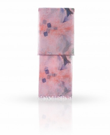 Палантин Женский W-VINTAGE.BIRD/LILAC